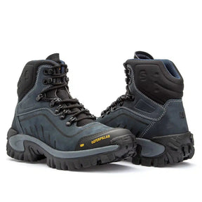 Bota Conquest Azul Nobuck