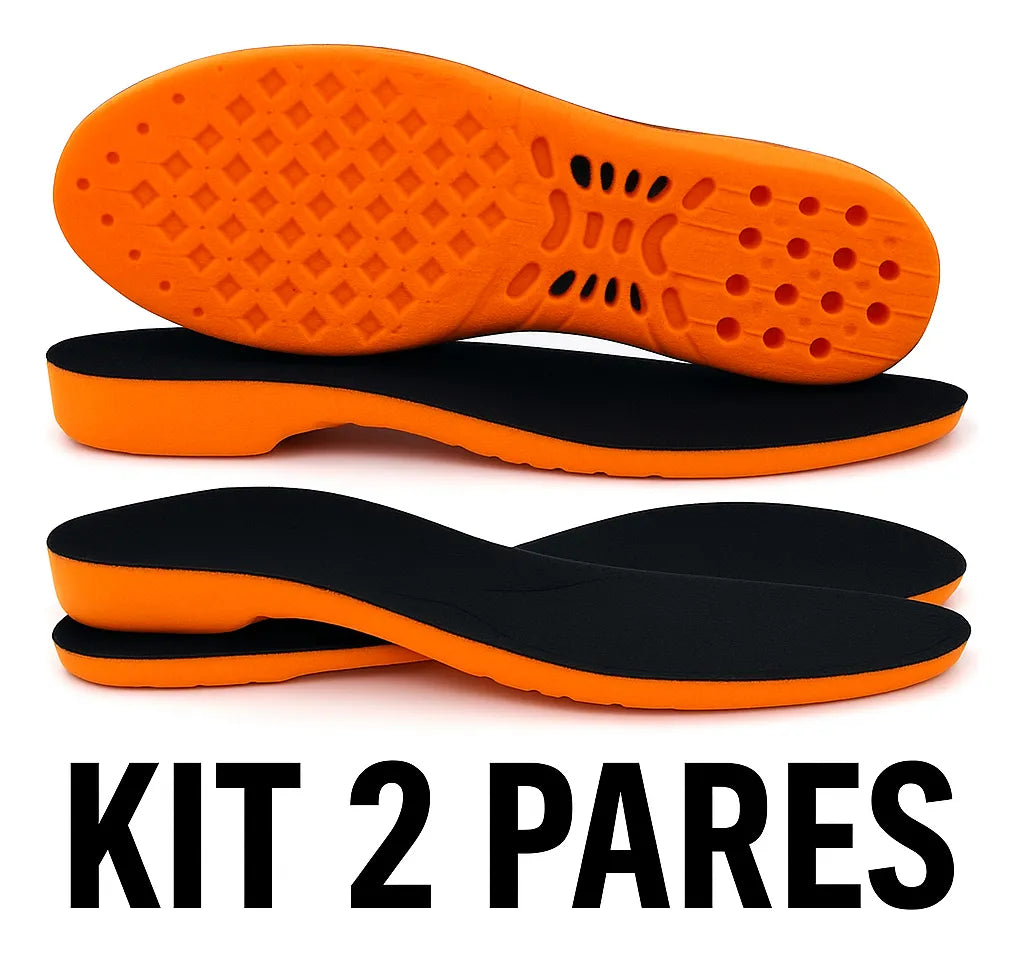 Kit 2 Palmilhas Ortopédica